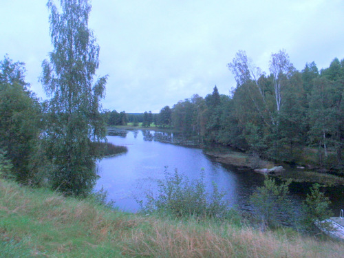 Cycling to Askersund.